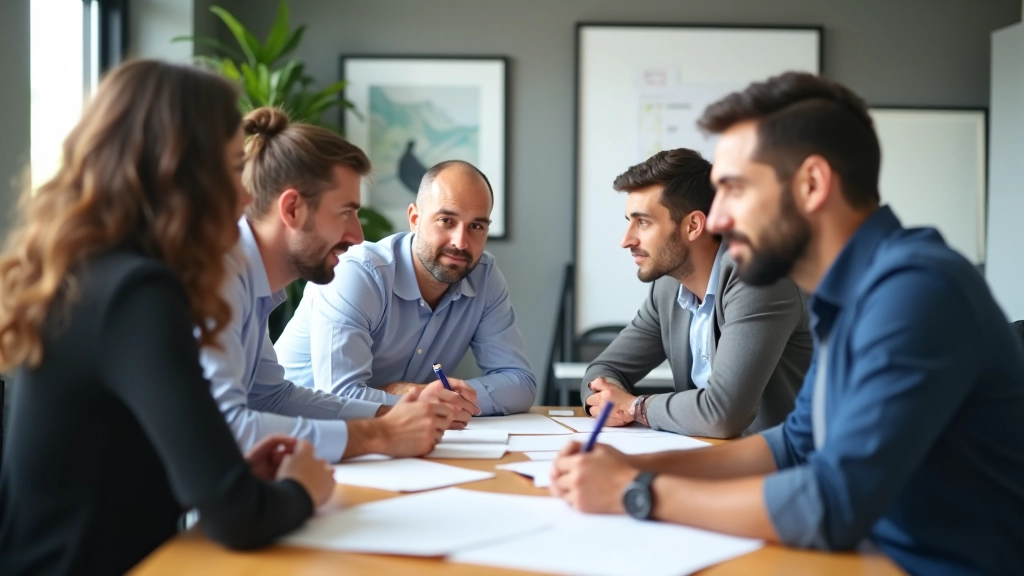 Sessione di design thinking per sfide quotidiane