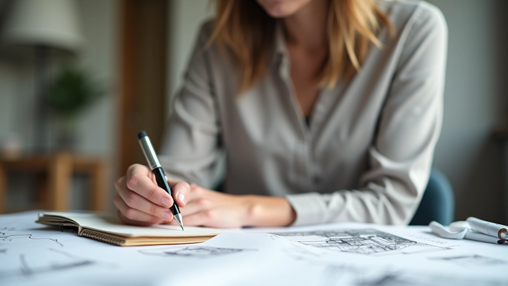 Professionista che esplora idee creative